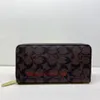 Mody kobiety Clutch Lady Ladies Portfel Pu skóra pojedyncze portfele z zamkiem błyskawicznym