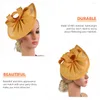 عصابات حفل كوكتيل قبعة Fascinator أعلى الشاي زخرفة الشعر قطع رأس الزفاف اكسسوارات العرائس خمر النساء لوازم هالوين