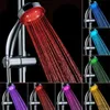 Łazienka prysznicowy Kolor LED Prysznic Brak baterii automatyczne świecący kolor na głowica prysznicowa do romantycznego automatycznego wystroju łazienki R230627