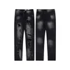 DESIGNER Man Jeans GA Painted Splash-Ink-Hose Hole Street Pop Fashion Quality Classic Herren Denim Slacks Plus Size M-XXL