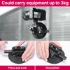 Stabilisatoren Ulanzi Auto Telefoon Actie Camera Houder Handpomp Zuignap 360ﾰ Verstelbaar 14 "38" Voor Insta360 DJI Smart 230714