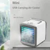 Fan Air Soğutucu Taşınabilir Mini Klima USB Hava Soğutucu Fan Nemlendirici Su Soğutmalı Hava Soğutma Fanı Ofis Yatak Odası 2023 Yeni