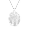 Pendant Necklaces Pharaoh Skull Ancient Egyptian Gothic Jewelry Myth Necklace Men's Charm Ornaments