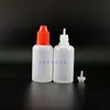 100 Pcs 30 ML LDPE PE Plastic Dropper Bottles With Child Proof Caps and Tips & Long Nipples Squeezable Atodc