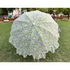 Guarda-chuva Indiano Linda Praia Pátio Floral Estampa de Pássaro Feito à Mão Artesanato Grande Decorativo Boêmio Festa Jardim Guarda-chuva 230626