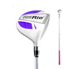 Klubbhuvuden PGM RIO Golf Clubs Kids Right High Handed Aluminium Alloy Head Childrers för förare i 312 år 1# Wood Pole Carbon Shaft JRMG004 230627