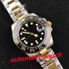 Man Watch Ceramic Bezel Full rostfritt stål Automatisk mekanik Movment Sapphire Crystal 41mm Herrklockor Orologio Di Lusso