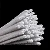 50PCS/Lot Tobacco Smoking Pipe Cotton Cleaning Tool Cleaning brush Soft Unbleached Absorbent Dry herb Glass Pipes Cleaner easy to use