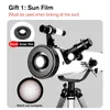 Telescope Binoculars 875X Rctive Tescope Astronomical Professional Monocular Astronomic HD for Space Stargazing Bird Watching Kids Gift 76700 HKD230627