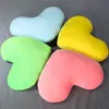 Stuffed Plush Animals 4952cm Stuffed Heart Pillows Colorful Plush Decor Pillow Red Pink Yellow Purple For Sofa Bed Chair Back Support Gift 230626