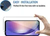 Przezroczysty ekran hartowany szkło dla Samsung A54 A34 A24 A14 z ochroną aparatu 3D