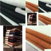 Blankets Thick Home Sofa Good Quailty Blanket Top Selling Beige Orange Black Red Gray Navy Big Size 145X175Cm Wool Drop Delivery Gar Dh2Gi