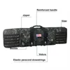 Borse multi-funzione 32 38 42 48 pollici Tactical Double Rifle Case Military Molle Gun Rifle Bag Sniper Airsoft Gun Case Zaino Fondina per pistola da cacciaHKD230627