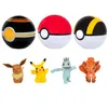 Film Tv Peluche L Pocket Ball Super Set Giocattoli da combattimento Mini tasche Hero Balls Action Figures Pokeballs Figurine realistiche Mxhome Ammg1