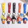 Plusieurs types de jouets mignons de bande dessinée porte-clés porte-clés de personnage d'anime japonais sac à dos pendentif créatif petits cadeaux en gros