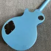 Wzrost niestandardowy, Blue Blue Srebrna różowa gitara elektryczna, podstrunnica z drzewa różanego, Chrome Hardware, bezpłatna wysyłka