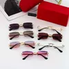 58% Vente en gros de lunettes de soleil Nouvelle petite boîte Hip Hop lunettes de soleil carrées européennes lumière de luxe Net rouge lunettes plates à la mode pour hommes et femmes