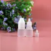 100pcs 2ML LDPE PE Plastic Dropper Bottles With Tamper Proof Caps & Tips Safe Vapor e JUICE Squeezable FREE Shipping Mrqae