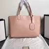 Модная женская сумка Дизайнерские сумки для покупок Двусторонняя сумка через плечо с буквенным принтом Большая вместительная сумка из воловьей кожи