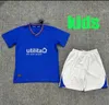 2023 2024 Rangers koszulki piłkarskie Glasgow Home Away Away Legendarna wersja Defoe Barker Morelos Men Training Kit Football Zestaw Fani Koszulki Gracze MOULOS MUNOF