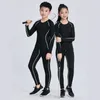 Collants respirants pour enfants à séchage rapide Costume Garçons Match de basket-ball Uniforme de football Vêtements de base Entraînement respirant Courir à l'extérieur Cyclin