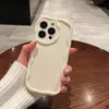 Étui de téléphone blanc crème adapté à 12 11 14 Promax Japonais et coréen XS XR 13 Case de téléphone 7Plus8