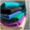 Scarves 2023 Cashmere Women Scarf Winter Thick Warm Solid Wraps Female Bandana Pashmina Long Tassel Foulard Blanket