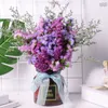 Gedroogde bloemen Natuurlijke Vergeet Me Niet Giftfriend Gift DIY Ambachten Foto Props Bloemboeket voor Bruiloft Thuis Feesttafel Decor