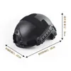 Taktiska hjälmar Fast Tactical Helmet Anti-Smash Tabby Winter and Summer Army Fan Training Helmet ProtectorHKD230628