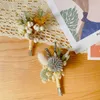 Mini bouquet di fiori secchi per la decorazione Corpetto nuziale fai da te Artigianato e creatività Candele galleggianti per realizzare decorazioni fotografiche per la casa