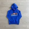 Tuta da uomo nuova Trapstar Tuta con cappuccio Set Blue London Shooters Felpa con cappuccio ricamata con testa di tigre di alta qualità Pantaloni da jogger alla moda