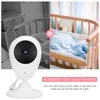 Baby Monitor Wireless Digital 2.4in LCD Video Audio Display med temperatursensor 8 Lullabies 100-240V Automatisk nattvision L230619