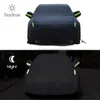 Kayme Universal Full Black Car Covers Outdoor UV Snow Resistant Sun Protection Cover for Suv Jeep Sedan HatchbackHKD230628