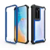 Прозрачный чехол-бампер для Xiaomi Note 12 11 Pro 4G 5G 13 12 Lite Модный стиль Гибридный двухслойный ударопрочный акриловый чехол с подушками безопасности