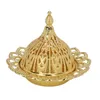 Storage Bottles Incense Gold Exquisite Light Luxury Style Holder Stand For Home Bedroom Living Room Office