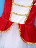 Sukienki dla dziewczyn dla dzieci cyrk cyrkmaster cosplay kostiumów sukienka puff rękawy siatka sukienka tutu balet lodowy scena scena tańca 230627