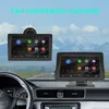 s Podofo 7 '' Carplay مراقب مشغل فيديو متعدد الوسائط عالمي لاسلكي كاربلاي أندرويد تلقائي راديو السيارة لنيسان تويوتا L230619