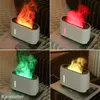 Ätherische Öle Diffusoren Kinscoter 240 ml Flamme Luftbefeuchter Elektrische Bunte Feuer Ätherisches Öl Aroma Diffusor Cooles Geschenk Mit Fernbedienung 230628