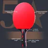 Raquettes de tennis de table Huieson 56 Star Racket Carbon Offensive Ping Pong Paddle avec housse 230627