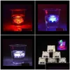 Party Decoration Aoto Colors Mini Romantic Luminous Artificial Ice Cube Flash Led Light Wedding Christ Drop Delivery Home Garden Fes Dhaca