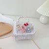 Handbags Kids Mini Purse Cute Flower Crossbody Bags for Baby Girls Coin Pouch Tote Clutch Bag Toddler Wallet Hand 230628