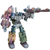 アクションおもちゃのフィギュアJinbao Bruticus G1 GT Transformation Figument Masterpiece Movie Model EXHISTIMED WARBOTRON 43CM DEFROMATION CAR ROBOT 230627