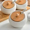 Organizzazione per la conservazione della cucina Scatola per condimenti in ceramica Forniture Barattolo per condimento Golf Bottiglia creativa Chili Salt Shaker Set combinato per uso domestico 230627