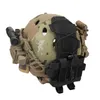 Casco tattico Casco MICH2000 Casco tattico Airsoft MH con borsa batteria Outdoor Tactical Painball CS Riding Protect Caccia alla sicurezza sportivaHKD230628