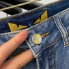 Mäns jeans designer ultratunna high-end monsterögade jeans för mäns smala fit raka rör stretch trendiga avslappnade byxor, premium europeiska produkter fem7