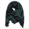 Kids Plaid Deken Sjaals Tartan Gestreepte Kwasten Sjaal Mode Warme Halsdoek Herfst Winter Baby Sjaal Groothandel Toegang