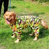 Dog Apparel Large Clothes Raincoat Waterproof Suits Rain Cape Pet Overalls For Big Dogs Hooded Jacket Poncho Jumpsuit 6XL 230628