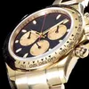 Mens/Womens Watches Roler 2023 Titta på Super Quality Automatic Cal.4130 Movement 40mm 126508 M116508 Ceramic 18K Gold Waterproof Arvurs x