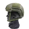 Taktiska hjälmar Fast Helmet Military Helmet Airsoft MH Tactical Helmet Camouflage Outdoor Tactical Painball CS Swat Riding Protect Equipment HKD230628