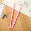 Pens 40pcs Stationery Student Gel Pen Cute School Supplies Water Pens Black Needle Office Stationery for School Pen Kawaii Stationary